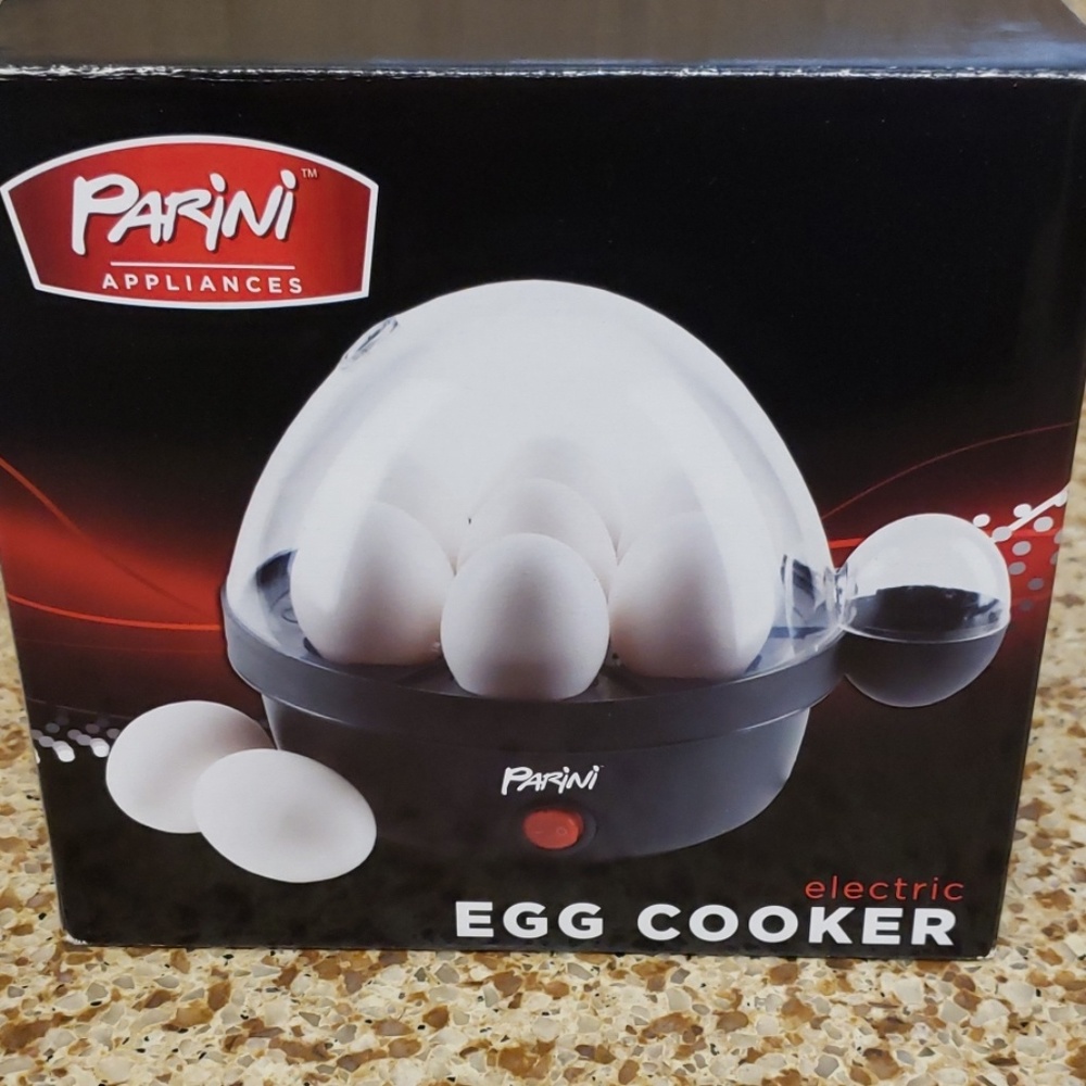 Parini Appliances Electric Egg Cooker-Black